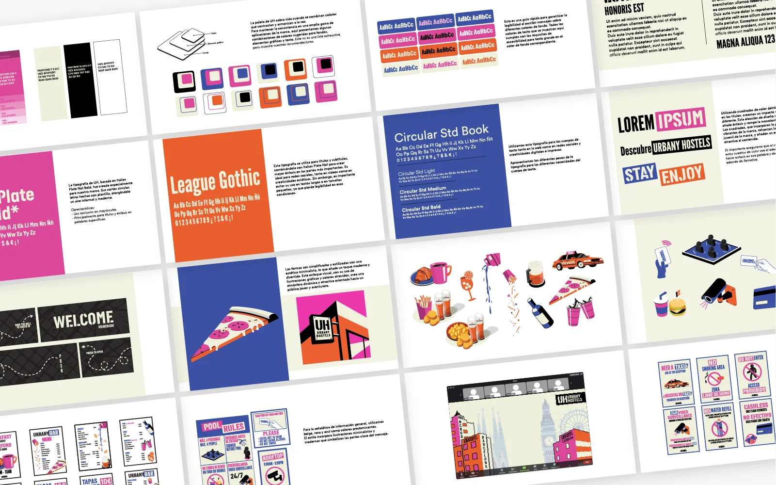 Color and typography system
